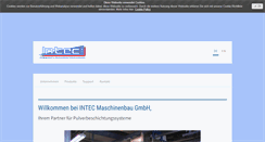 Desktop Screenshot of intec-do.de